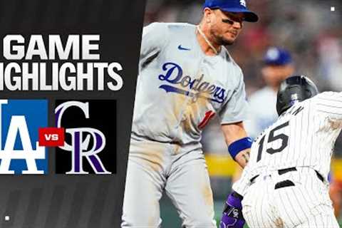 Dodgers vs. Rockies Game Highlights (6/18/24) | MLB Highlights