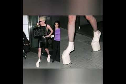 11 weird lady gaga shoes