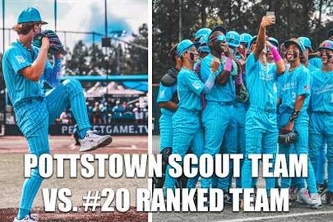 Pottstown Scout Team FACES #20 Ranked Team in the Country and HITS 3 HOME RUNS!