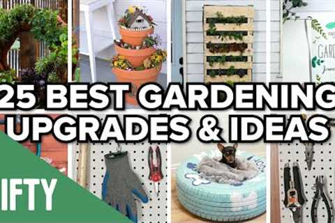 25 Best Gardening Upgrades &amp; Ideas