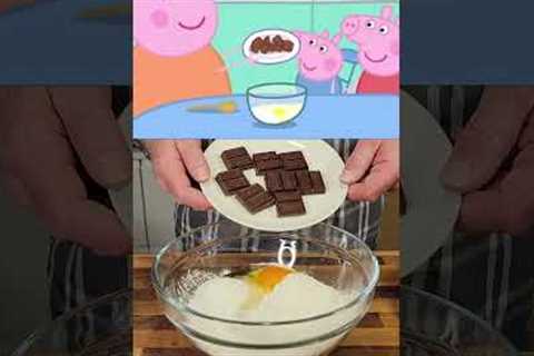 Oink Your Way To Peppa's Chocolate Paradise!😋#shorts #peppa #birthdaycake #chocolate