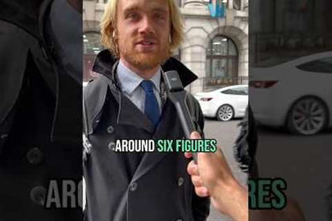 How much 💰 an Invest Banker makes in London? #money #salary #salarytransparency #viral
