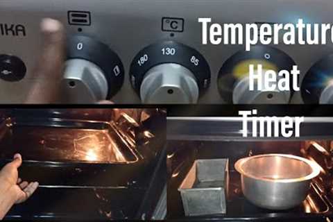 How to BAKE using an Electric Oven.//*Basics*