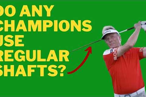 What Shafts Do Champions Tour Players Use?