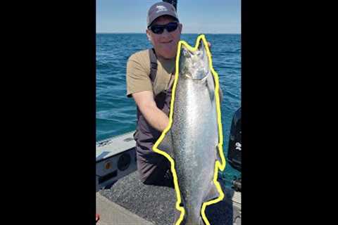 NFN Salmon Fishing (Meat Fishing) Lake Michigan Shake Down 2024