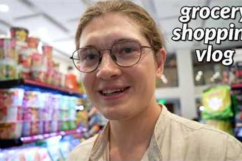 What It's Like Grocery Shopping in Vietnam / Vlog