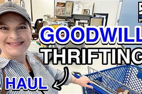 GOODWILL THRIFTING FOR MY HOME &amp; THRIFT HAUL * RELAXING HOME DECOR THRIFT WITH ME *