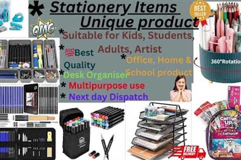 Stationery shopping for school | Office supplies| Home &amp; School useful product #stationeryhaul