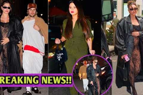 Hailey Bieber Flaunts Baby Bump, Sends Shockwaves Through Selena Gomez Fandom ....