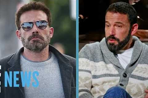 Ben Affleck Says He Has Resting HARD Face in Paparazzi Photos | E! News