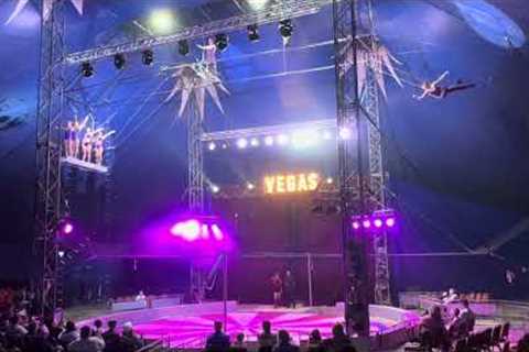 The Flying Comets Full Act at Circus Vegas Summer 2023