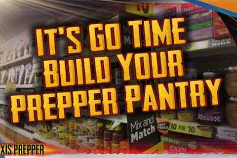 The EASY Way to Get a Prepper Food Pantry DONE