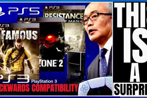 PLAYSTATION 5 - NEW PS3 PS5 BACKWARDS COMPATIBILITY UPDATE &amp; DISC SUPPORT!? / SLY COOPER..
