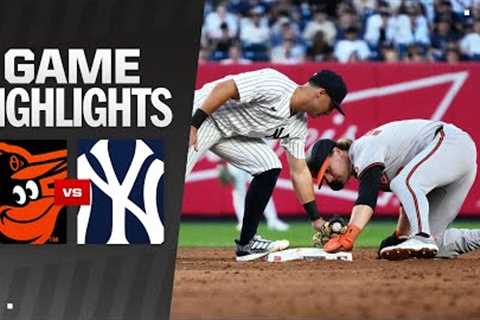Orioles vs. Yankees Game Highlights (6/19/24) | MLB Highlights