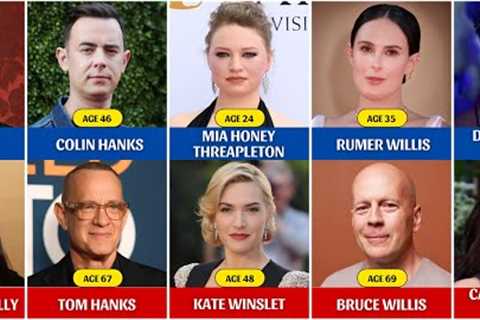 Celebrities And Their FIRST Sons/Daughters