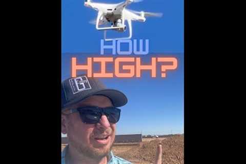 DRONE Real Estate Photography Tip - STAY LOW #realestatephotography #drone