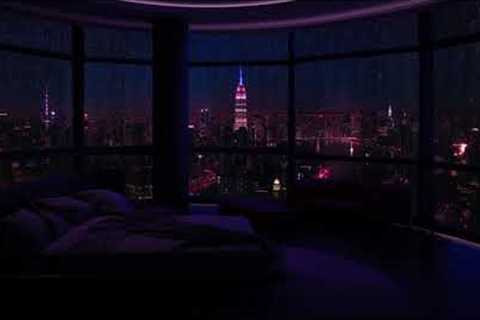 Relaxing Rain For Sleep , Reduce Stress, Cure Insomnia , Meditation - Rain On Bedroom Window