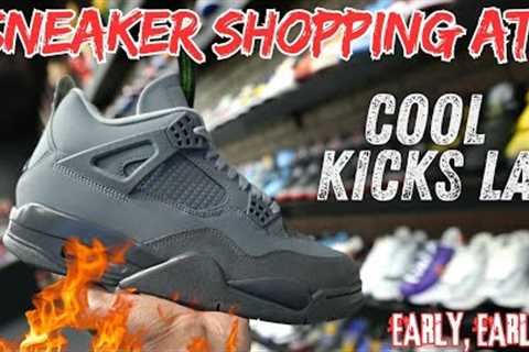 COOL KICKS LA HAD THEM EARLY!! SNEAKER SHOPPING IN LA &amp; I CAN'T BELIEVE THESE ARE SITTING!!