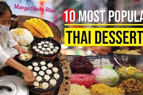 10 Most Popular Thai Desserts - You can't miss!