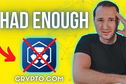 Crypto.com Rug Pull? | Why I'm Leaving Crypto.com After 1 Year😞