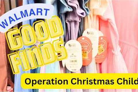 Walmart Clearance Shopping 🛒💙 Best Current Deals | Bargain Haul for Operation Christmas Child 2024