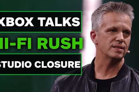 Xbox's Matt Booty On Why They Closed Hi-Fi Rush Studio