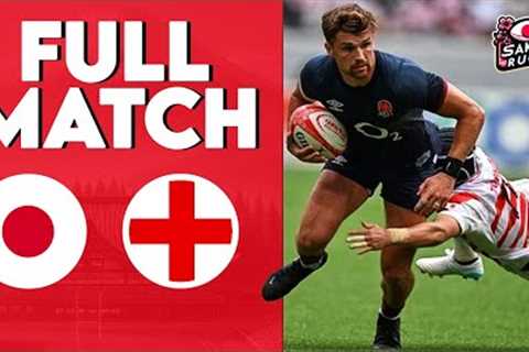 FULL MATCH | Japan vs England Rugby 2024