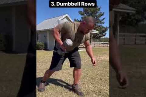 FULL BODY Workout Routine Using ONLY One Dumbbell 💪🏽