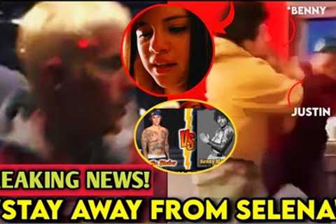 Selena is mine  Justin Bieber went mat at Benny Blanco in a PUBLIC FIGHT.....