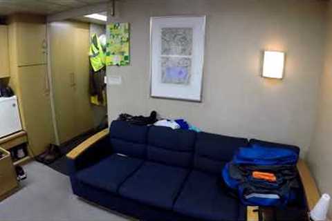 My Cabin on a Maersk Container Ship