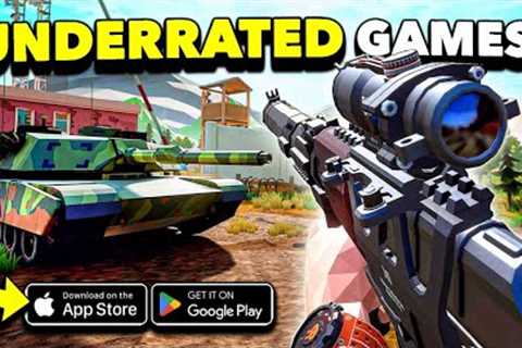 TOP 10 MOST UNDERRATED MOBILE FPS GAMES OF 2024...