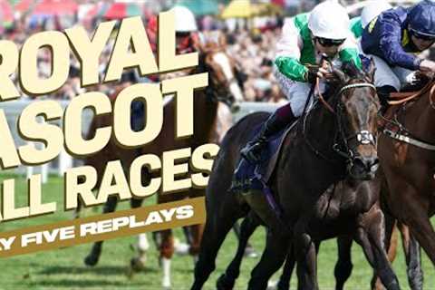 2024 Royal Ascot Race Replays: Day Five Ft Khaadem and Isle Of Jura