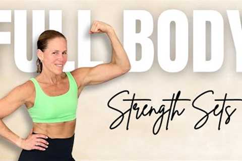 30 FIERY FULL BODY WORKOUT | Dumbbell at home Strength HIIT💦