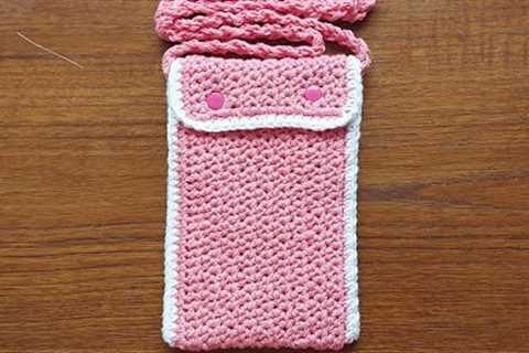 #133,Vlog, Another Phone Pouch Finished, Sheila's Knitting Tips and other Stuff
