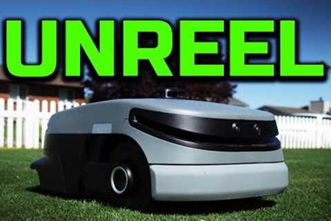 World's FIRST Reel Mowing Robot!! Insane Results!