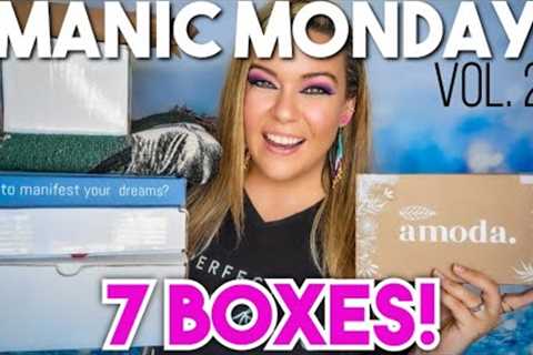 Manic Monday Vol.23 | 7 Subscription Boxes 2024 + Coupon Codes | SO MANY BOXES!!