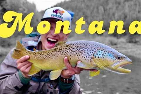 Is Montana ran through? Summer in the famous fly fishing town