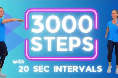 Weight-Loss Walking Workout to do at Home with 3000 Energizing Steps