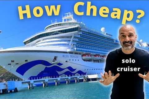 I Found a CHEAP SOLO CRUISE to the Panama Canal 🚢