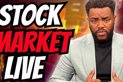 Stock Market LIVE! 🔥 #Stocks #Crypto (500,000 Subs🎉)