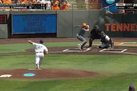THREE HOME RUNS IN THE FIRST FOR TENNESSEE 🔥 | ESPN College Baseball