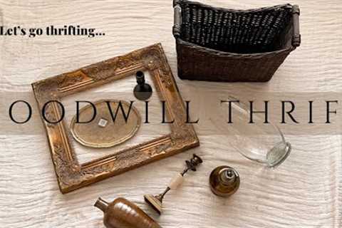 Goodwill Thrift with Me | Home Decor Haul