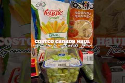 Ready for the weekend! Costco Canada Haul | groceries ASMR
