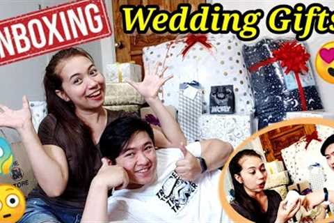 Unboxing Wedding Gifts | Yhel &amp; Jeff