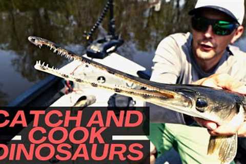 How to Catch, Clean and Cook Longnose Gar (Best Fish I've ever EATEN)
