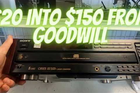 SOURCING POV THRIFT STORES ELECTRONICS!
