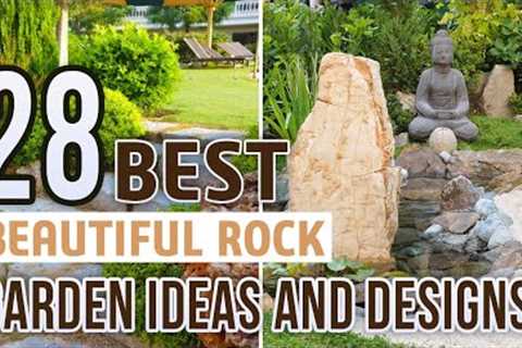 28 Beautiful Rock Garden Ideas and Designs