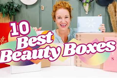 Best Beauty Boxes &amp; MakeUp Subscription Boxes: Allure, Ipsy, Slay, Lurella &amp; More!