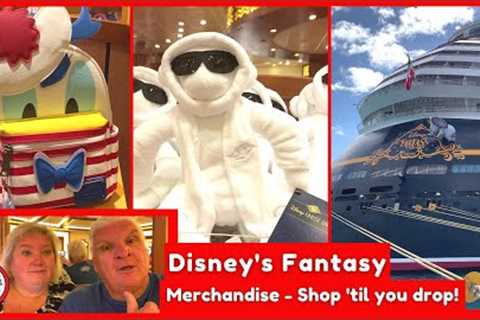 Disney's Fantasy MERCHANDISE TOUR 2023 | DISNEY Cruise Line Review