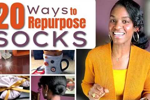 20 Ways to Repurpose Socks &amp; Save You Money! | Frugal Living